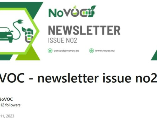 NoVOC second Newsletter available