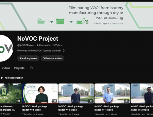 Videos of NoVOC work package leaders published