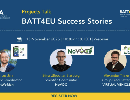 NoVOC at the Batt4EU Success Stories webinar